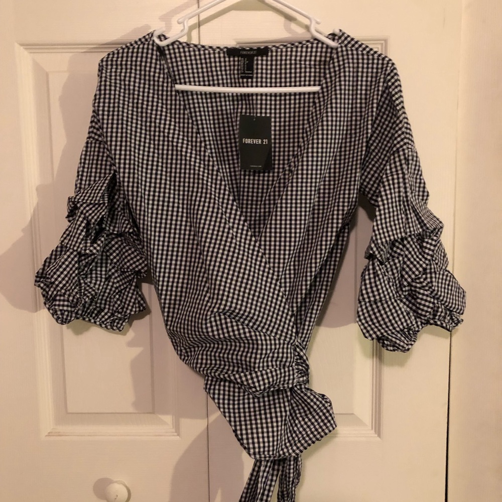Forever 21 Wrap Shirt